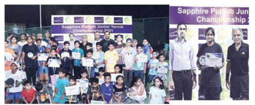 Bilal, Asad win Sapphire Punjab Jr Tennis singles titles