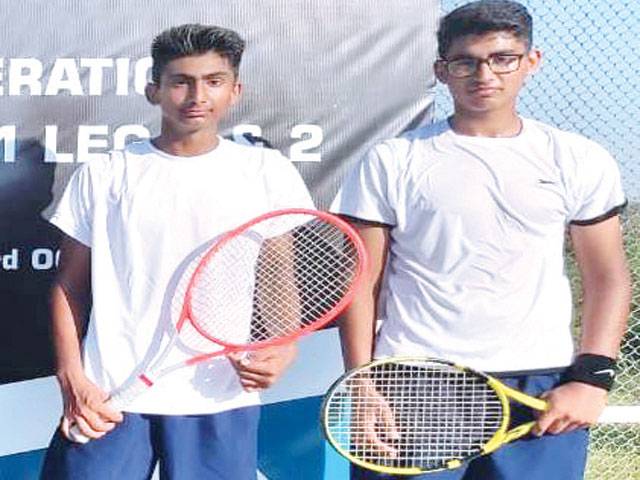 Pakistan’s Hussnain, Haider win doubles gold medal in ATF Bahrain Tennis C’ship