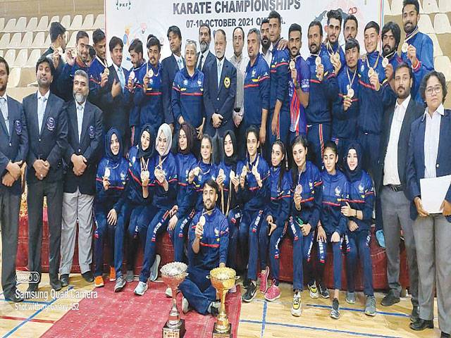 Wapda win men, women titles in national karate