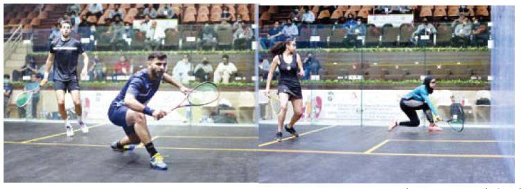 Only Pakistan hope Tayyab crashes out of CAS Int’l Squash