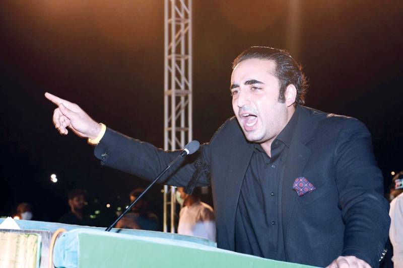 Protests until govt is sent packing, says Bilawal