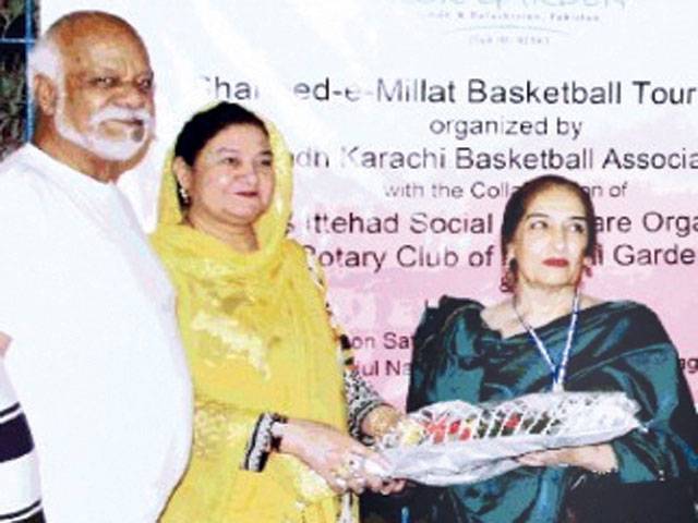 Omega club thump Usman BC in Quaid-e-Millat Basketball  