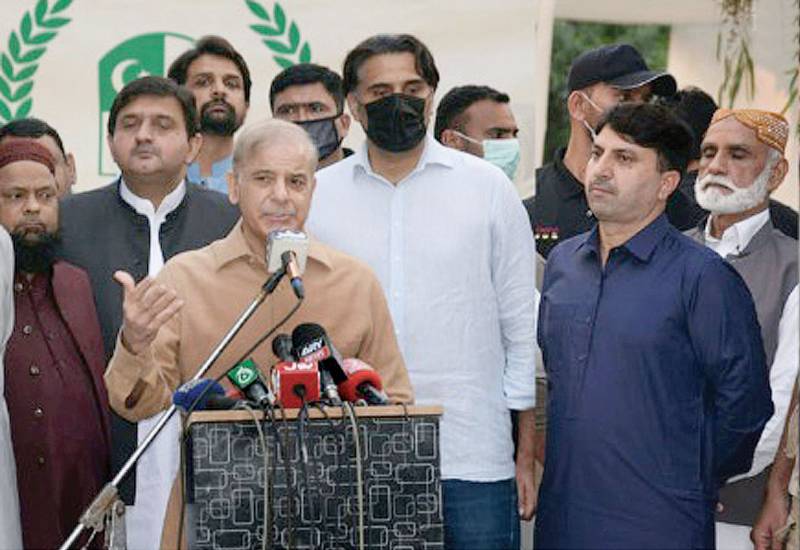 PTI jeopardising national security: Shehbaz Sharif