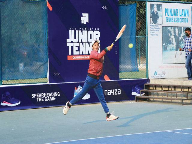 Asad Zaman reaches Nayza All Pakistan Jr Tennis semis