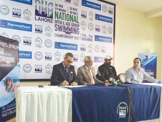 DHA Lahore National Swimming begins today