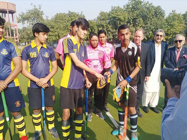 Memorial Inter School Hockey inaugurated