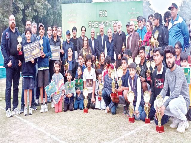 Aqeel, Sarah lift Shehryar Malik Memorial Tennis singles titles