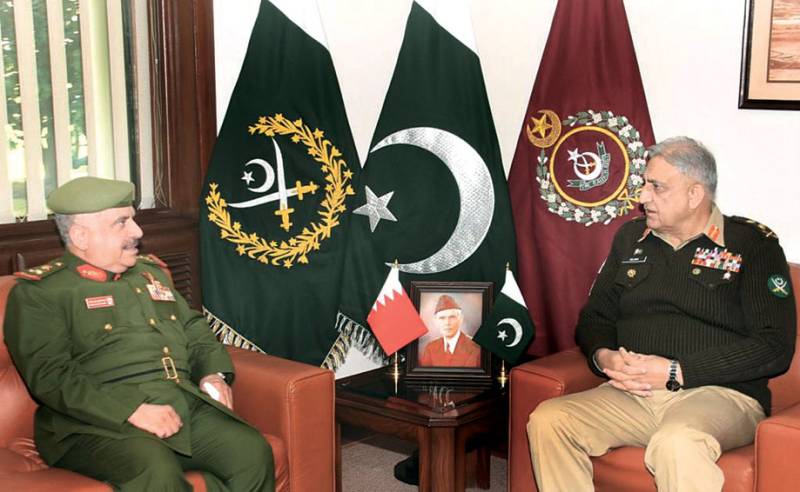 Pakistan desires to maintain long term relationship with Bahrain, says COAS