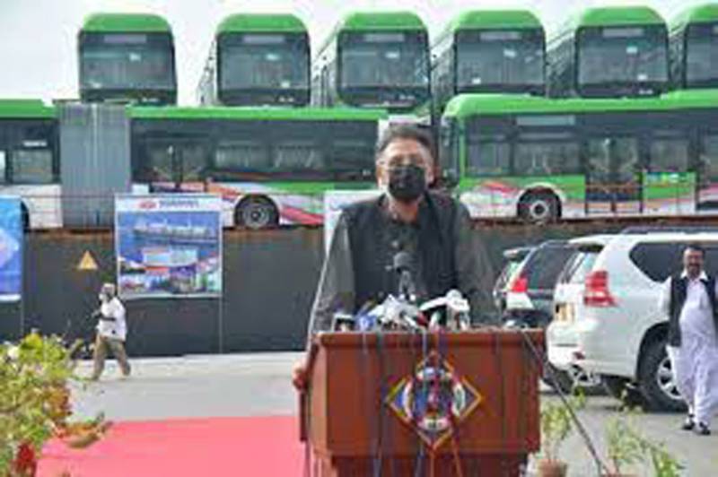 Asad Umar says PM to inaugurate green line BRT in Karachi on Friday