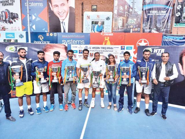 Ushna completes hat-trick of titles in HTR National Tennis