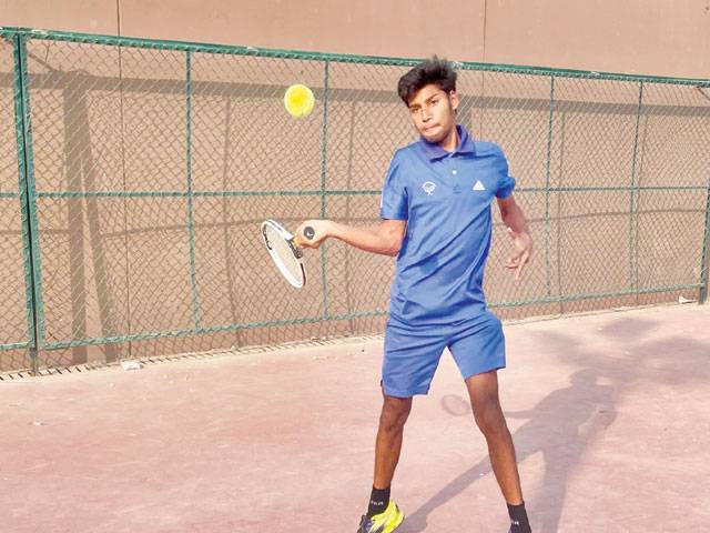 Asad, Ahsan, Nadir enter 10th Essa Lab Tennis U-14 semis