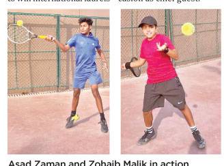 Asad, Zohaib claim two titles each in 10th Essa Lab National Tennis