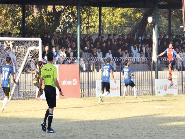 Mardan, Chitral reach final of Ufone 4G Football Cup