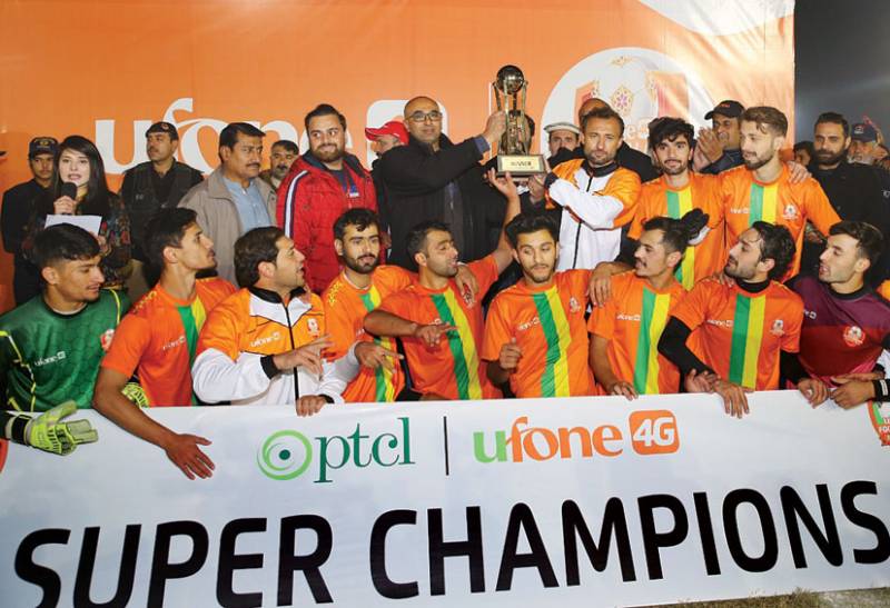 DFA Chitral crowned Super Champion of Ufone 4G Football Cup 2021