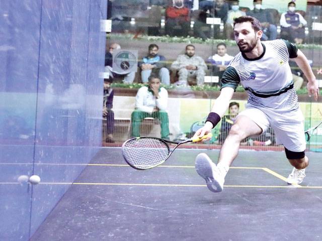 Pakistan title hope Nasir reaches Individual Men’s Squash semis