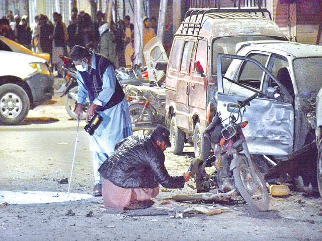 Man dies, seven injured in Quetta bike blast