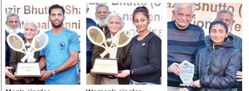 Muzammil, Ushna claim BB National Tennis crowns