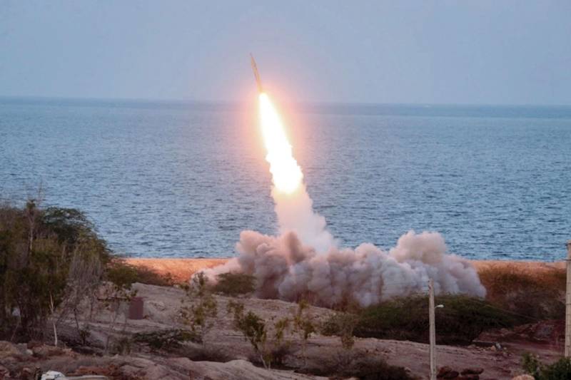 Iran fires missiles during drills in warning to Israel