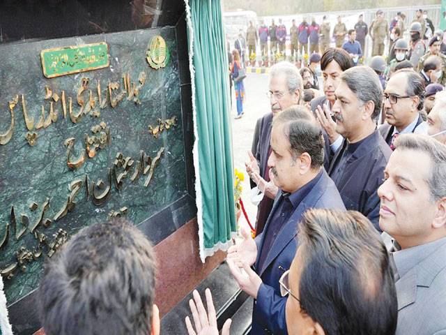 CM inaugurates Gulab Devi Underpass; announces Rs50b elevated expressway for Lahore