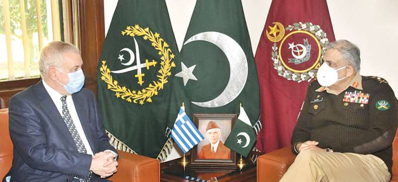 Pakistan to cooperate with partners for peace in region: COAS