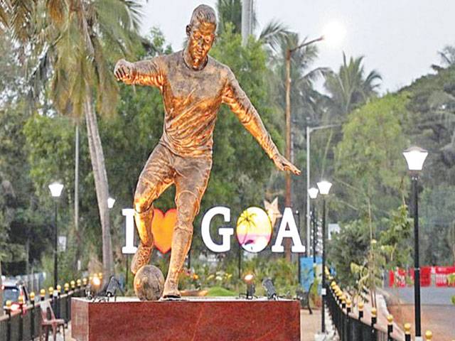 Ronaldo statue kicks up a fuss in India’s Goa