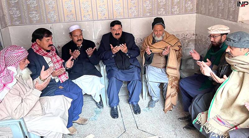 Sheikh Rashid visits family of Murree tragedy victims