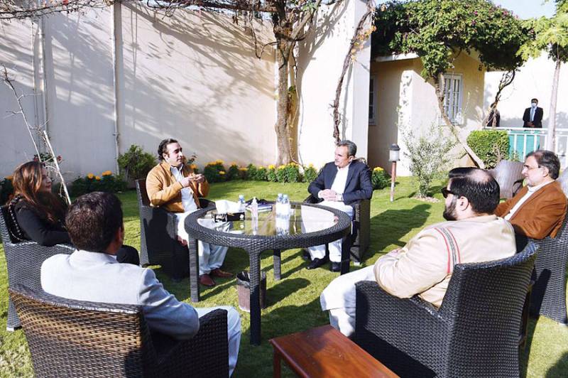 Bilawal holds meeting with ANP leaders