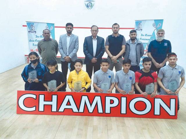 Saeed, Zaynab lift 2nd Karachi Open Squash titles