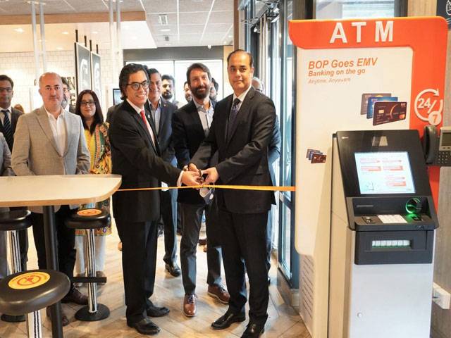 BOP-McDonald’s collaboration: ATM opened at Lahore Polo Country Club