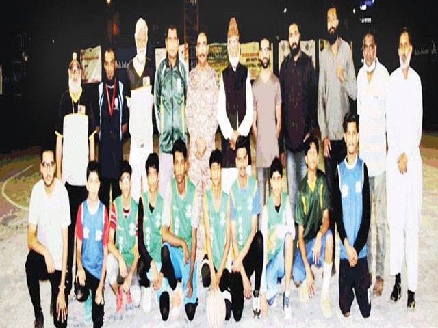 Bahria, Nasir BA in Inter-Academies Basketball final