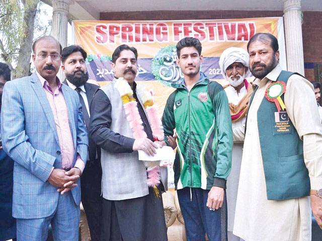 Kabaddi event held at Municipal Stadium Okara