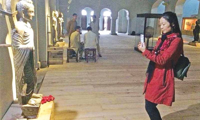 Buddhist monks, nuns from Malaysia, Indonesia, China visit Peshawar Museum