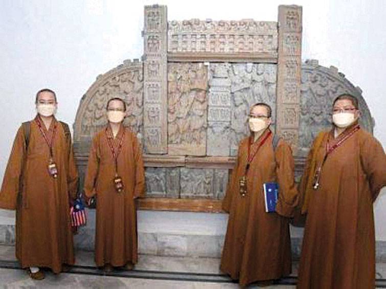 Buddhist monks, nuns of Malaysia, Indonesia, China visit Swat