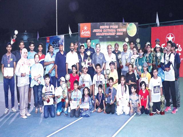 Double crowns for Bilal, Omer, Amna in Servis Tyres Jr National Tennis