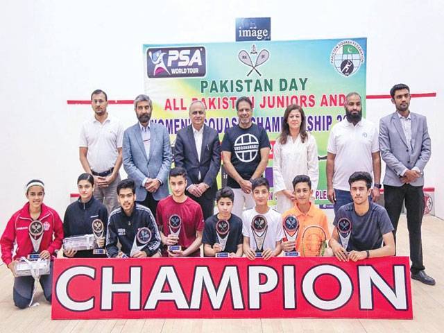 Anas, Zaynab lift Pakistan Day Junior, Women Squash titles