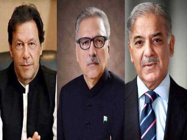 President writes to Imran, Shehbaz to propose names for caretaker PM