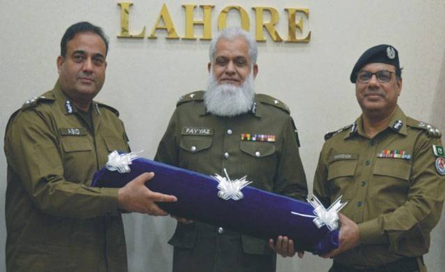 Farewell ceremony for outgoing CCPO Lahore