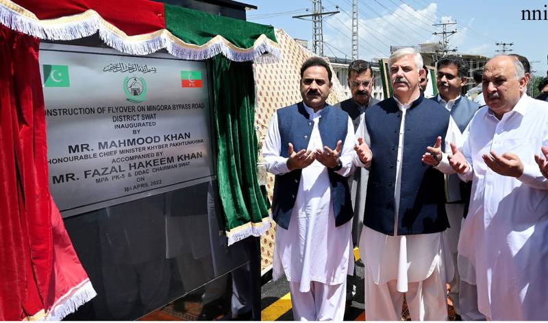 KP CM opens development projects in Swat