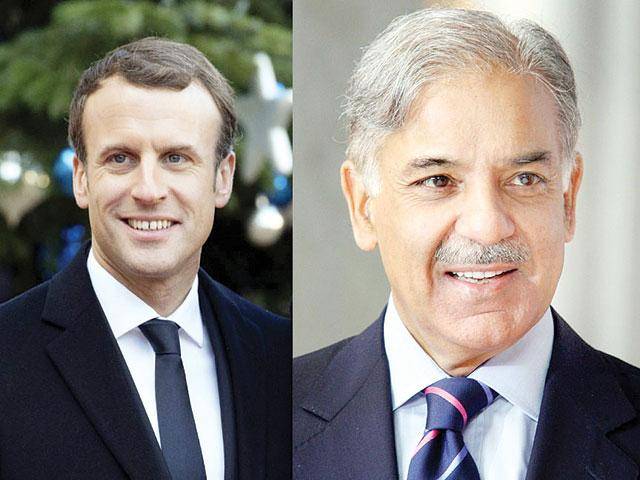 PM Shehbaz congratulates Macron on French election victory