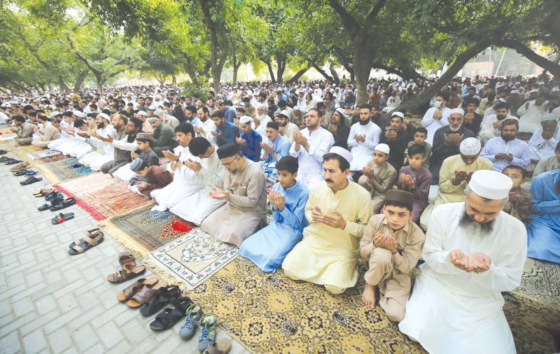 KP minus Hazara division celebrates Eid