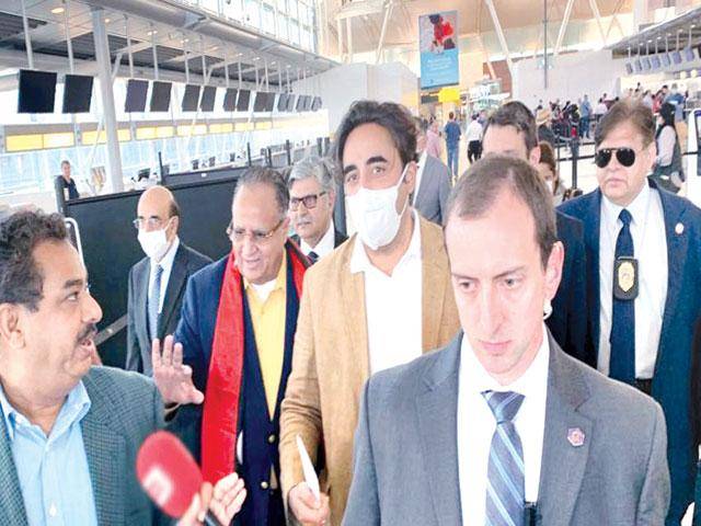 FM Bilawal Bhutto reaches New York