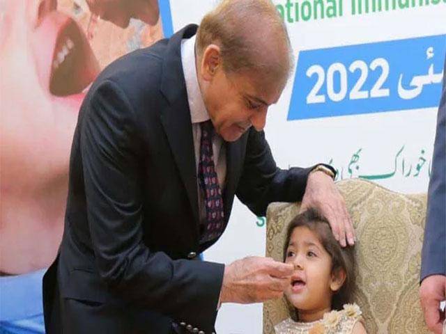 PM Shehbaz launches nationwide anti-polio drive