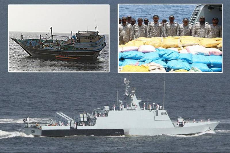 Pak Navy seizes huge cache of drugs at sea