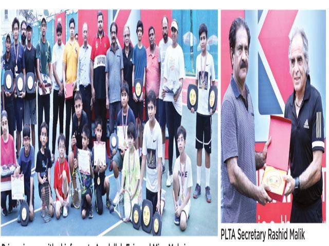 Double crown for Asad in Kamran Steel Punjab Junior Tennis