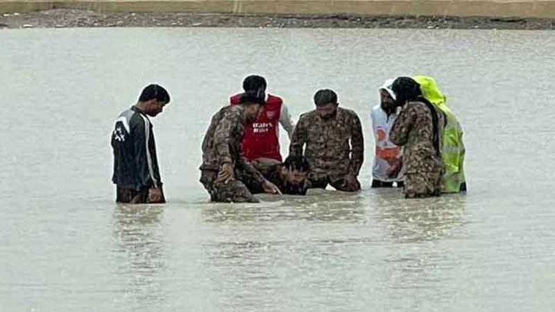 Rescue operation continues in rain-hit Quetta areas