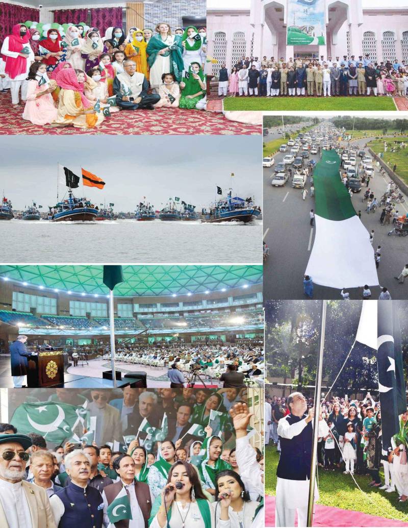 Pakistan celebrates diamond jubilee of independence