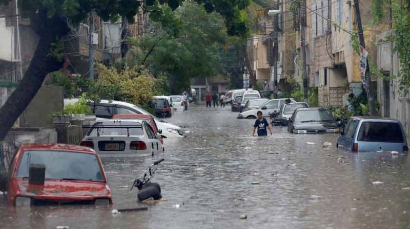 Urban flooding due to rains forecast for cities including Karachi