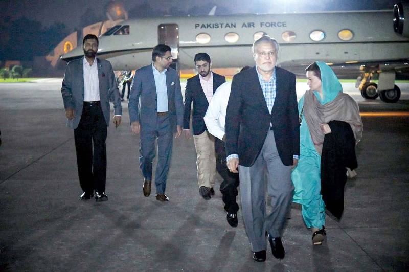 Ishaq Dar set to take finance ministry charge