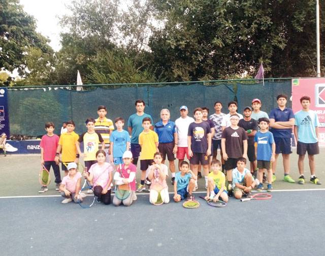 Rashid Malik inaugurates New Khan Punjab Junior Tennis Championship