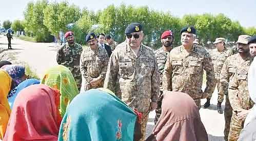 Army will continue to serve flood affected people until rehabilitation: COAS